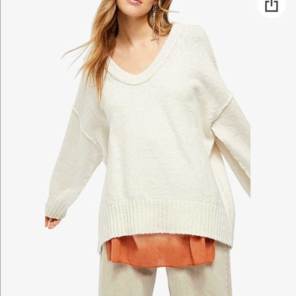Free People Sweater Brookside Tunic